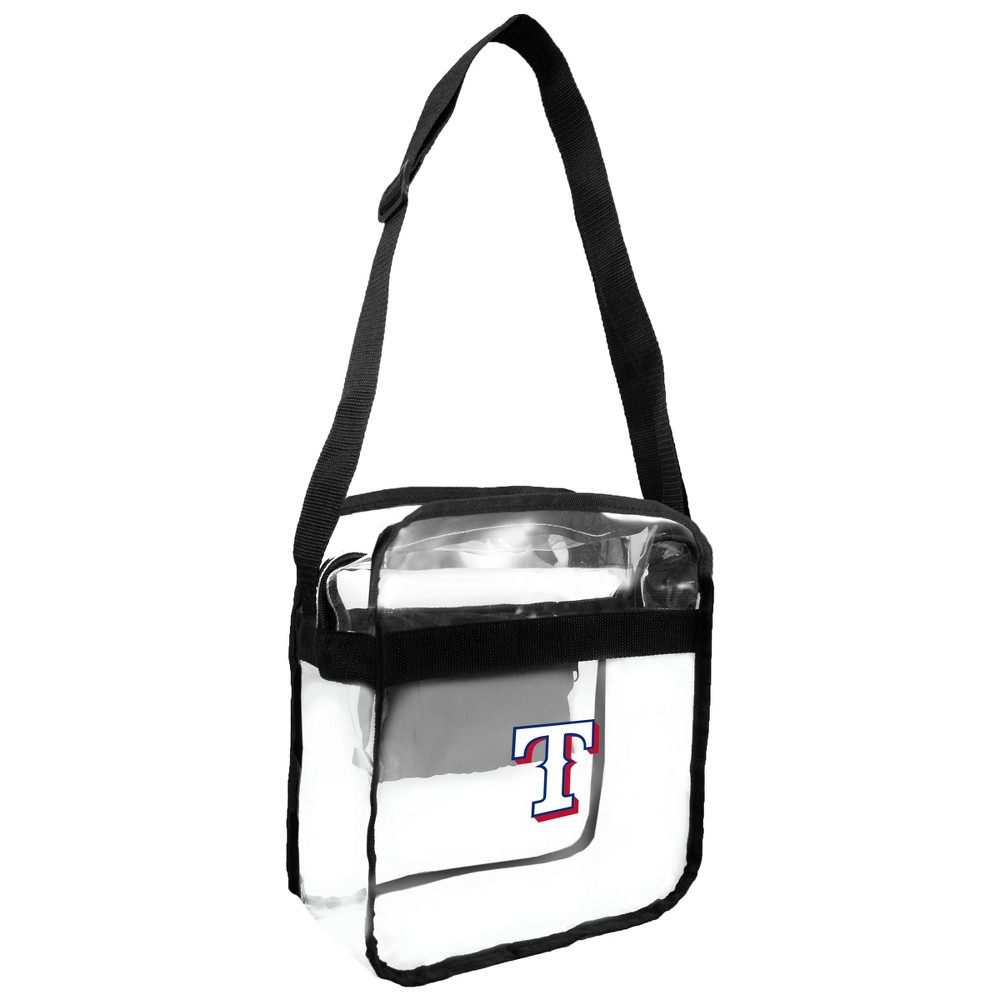 Photos - Women Bag MLB Texas Rangers Clear Carryall Crossbody