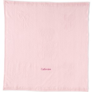 Lands' End Scottish Lace Bear Baby Blanket - 1 of 3