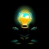 Junior's Design By Humans Zenergy Robot Yoga By alnavasord T-Shirt - 2 of 2