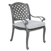 NicBex 1pc Outdoor Dining Chairs with Cushions and Aluminium Frame for Patio,Backyard,Gray - 2 of 4