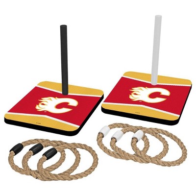 NHL Calgary Flames Quoits Ring Toss Game Set