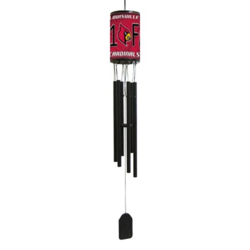 NCAA Wind Chime, #1 Fan with Team Logo - Louisville Cardinals - image 1 of 2