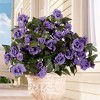 Collections Etc Artificial Floral Rose Bushes - Set of 3, Maintenance Free - 2 of 4