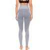 DOMETOUR 4 inches Contrast High Rise Shaping Waistband Yoga Pant With Tummy Control - 3 of 4