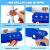 Outdoor Rocket Launcher Toy for Kids with LED Foam Glider Catapult Rocket Flight Modes Great for Birthday Party Gifts - 3 of 4
