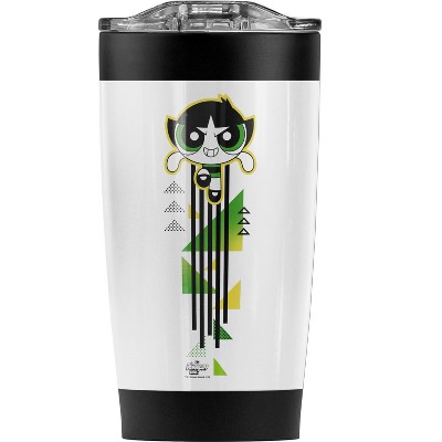 Powerpuff Girls Buttercup Streak Steel Tumbler 20oz Coffee Travel Mug
