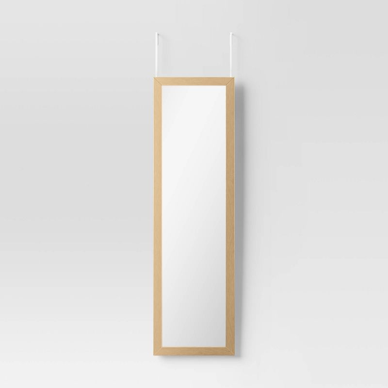 14.81" x 50.75" Over the Door Mirror - Room Essentials™, 1 of 9