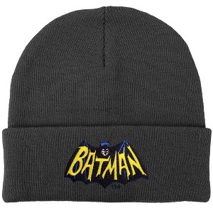 Batman Classic TV Logo 100 ACRYLIC CHARCOAL OS - 1 of 4