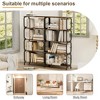 NicBex 4-Tier Industrial Bookshelf,63" Tall Book Rack with Metal Frame and Open Shelves for Bedroom,Living Room,Office,Easy Assembly - 4 of 4