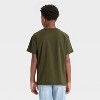 Boys' Stranger Things Squad Oversized Short Sleeve Graphic T-Shirt - Green - 3 of 4