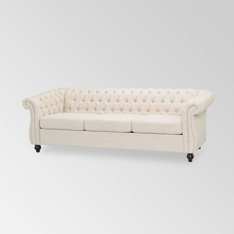 Parksley Tufted Chesterfield Sofa - Christopher Knight Home, 1 of 10