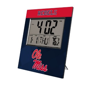 NCAA SEC Universities Color Block Wall Clock - 1 of 3
