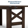 Long Wooden Kitchen Table, Dining Table for 6-8,  Farmhouse Large Dining Room Table for Dining, - 4 of 4