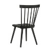 2 Pieces Set Dining Side Chair Rustic Modern Farmhouse Design Retro Design Easy to Assembly - 2 of 4