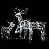 Aghana Digitals 3-Piece Reindeer Christmas Light Display with 229 LEDs, USB-Powered, Indoor/Outdoor - 3 of 4
