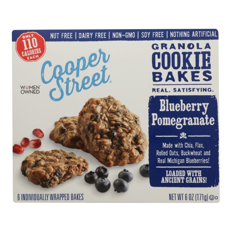 Cooper Street Blueberry Pomegranate Granola Cookie Bakes - Case of 6/6 oz, 2 of 5