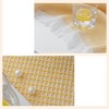 Unique Bargains Waffle Tablecloths with Tassel for Indoor Outdoor, Kitchen Dining Farmhouse Camping Parties - 3 of 4