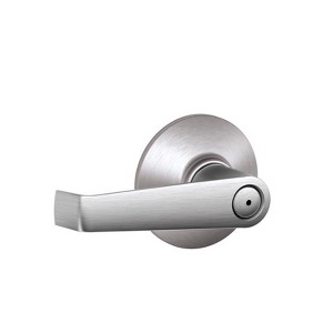 Schlage Elan Satin Chrome Privacy Lockset 1-3/4 in. - 1 of 1