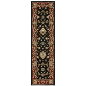 Oriental Weavers Ariana 623M3 Black/ Red Indoor Area Rug - 2'3" x 7'9" - 1 of 2
