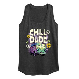 Women's - Disney - Filmore Chill Dude Graphic Racerback Tank - 1 of 4