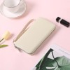 Clotth Womens RFID Blocking Wallet - Large Capacity PU Leather Zip Around Clutch with Detachable Wristlet, Easy to Use for Daily & Travel - 4 of 4