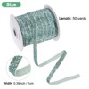 Unique Bargains Metallic Velvet Flexible Ribbon for Crafts 3/8 Inch x 50 Yards 1 Pc - 3 of 4