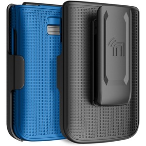 Nakedcellphone Combo for TCL Flip 3 Phone - Hard Case and Belt Clip Holster - 1 of 4