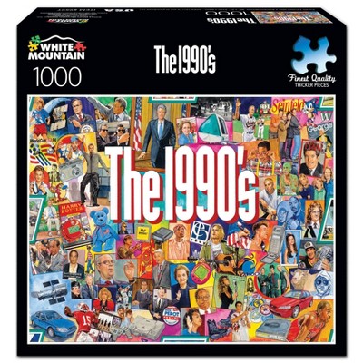 White Mountain The 1990's Jigsaw Puzzle - 1000pc