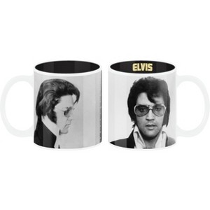 Elvis Profile Art 16 Oz. Ceramic Mug - 1 of 3