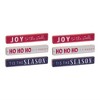 Melrose Christmas Sentiment Sign (Set of 6) - 2 of 2
