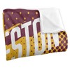 University Of Charleston Fan Zone Silky Touch Super Soft Throw Blanket 50x60 - 3 of 4