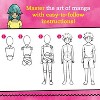 Klutz Manga Art Class Drawing & Sketching Kit, Includes Watercolors, Ink Pen & Guidebook, Ages 7 and Up - 3 of 4