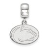Black Bow Jewelry Sterling Silver Penn State Nittany Lions NCAA Bead Charm - 2 of 4