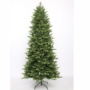 5ft/6ft/7ft Artificial Christmas Tree, with Realistic Pine & Sturdy Metal Stand, Christmas Tree Holiday Decoration, DIY Christmas Decor - 1 of 1