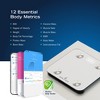 Nautica Body Tracker Digital Scale for Body Weight, Bluetooth-Enabled Smart Scale with BMI, Body Fat, Muscle Mass Tracking & More - 3 of 4