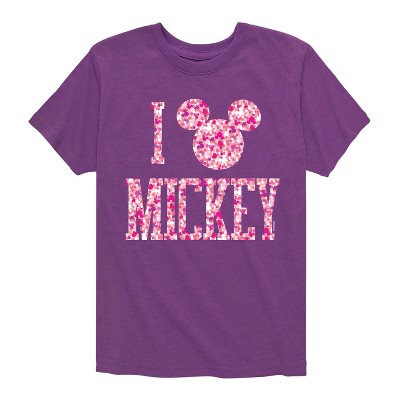 Boys' - Disney - I Love Mickey Short Sleeve Graphic T-Shirt