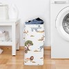 Sweet Jojo Designs Boy, Girl, Unisex/Gender Neutral Foldable Laundry Hamper with Handles Jungle Multicolor - 3 of 4