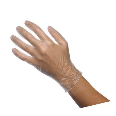 Duratouch  Disposable Gloves,Vinyl,XL,PK100 34-725