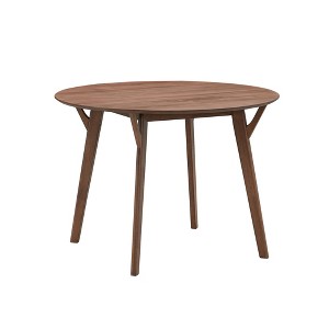 Dexmalle Modern Wooden  Design Round Saving Place Dining Table - 1 of 4
