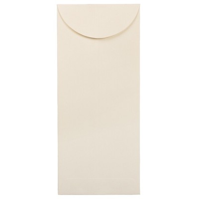 JAM Paper #12 Policy Business Strathmore Envelopes 4.75x11 Natural White Wove 900894427