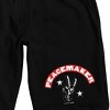 Peacemaker: Season 2 Title Logo Men’s Black Lounge Shorts - 2 of 4