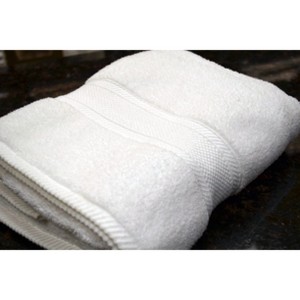 Rifz Textiles GMM Collection 100% Zero Twist Cotton Towels White 27"X54" 6 PK - 1 of 1