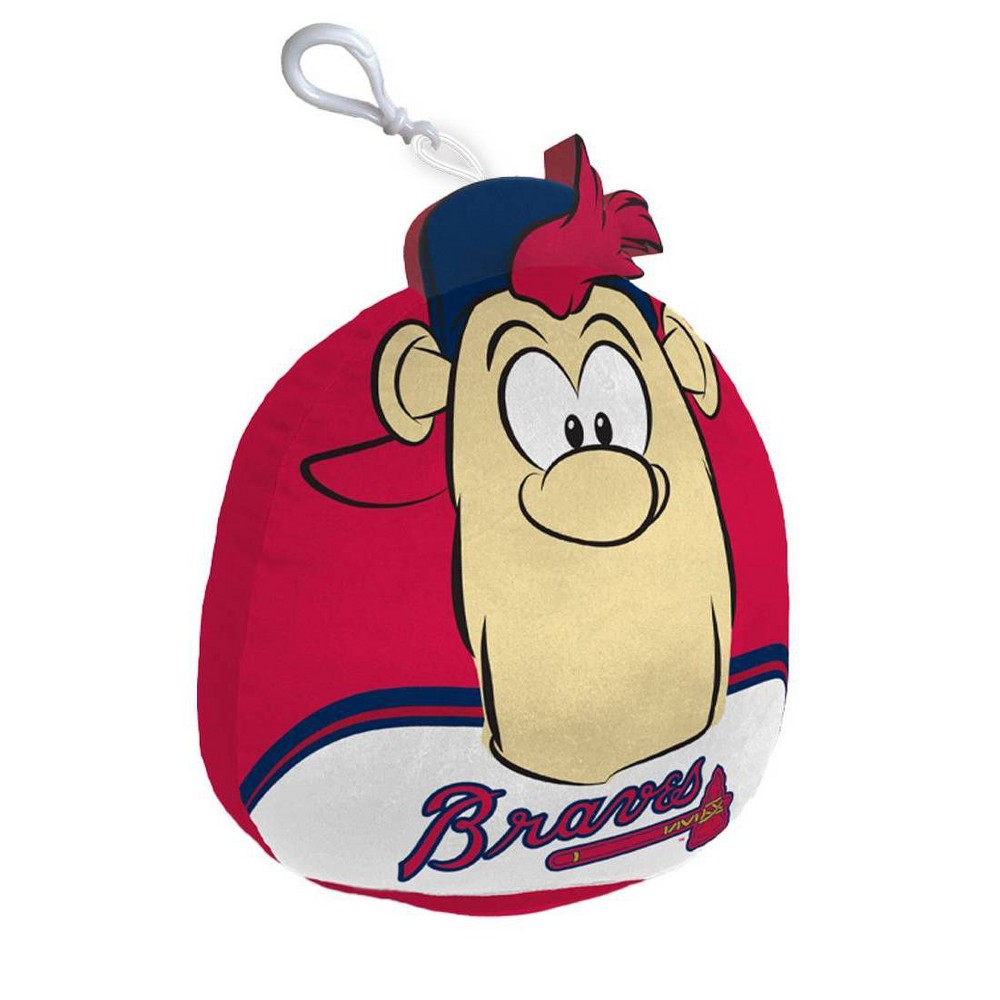 Photos - Travel Accessory MLB Atlanta Braves Plushie Mascot Keychain