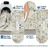 Coucheta Vintage Washable Runner Rug , Non-Slip Floral Carpet for Entryway & Hallway, Low Pile Oriental Prin(Multiple Sizes and Colors) - 4 of 4