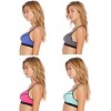 Just Intimates Racerback Sports Bra / Bras for Women (Pack of 4) - 2 of 2