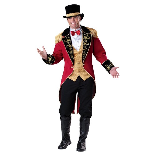 Halloween Men's Ringmaster Costume, Size: XL, MultiColored