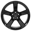 OE Wheels LLC CV11-20090-5120-35B Black Wheel Painted (20 x 9. inches /5 x 120 mm, 35 mm Offset) - 2 of 3
