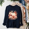 Simply Sage Market Women's Graphic Sweatshirt  Thankful Pumpkin Floral - 3 of 4