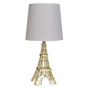 Eiffel Tower Table Lamp Gold - Pillowfort , Size: Lamp Only