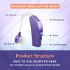 MEDca Digital Hearing Aid Amplifier Set, Premium Rechargeable Behind The Ear Personal Sound Amplification Device, for Adults and Seniors - 2 of 4